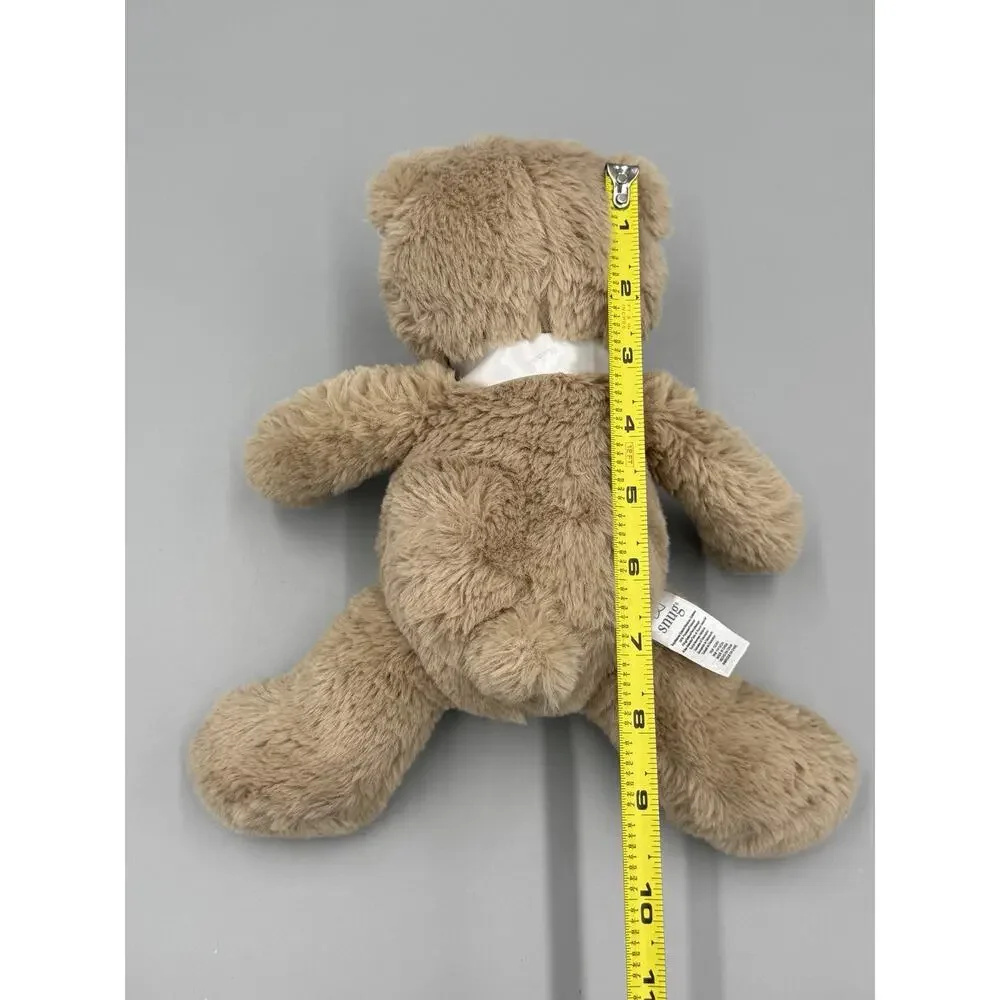 Snug Teddy Bear Plush 9” Stuffed Animal W/ Ribbon Bow